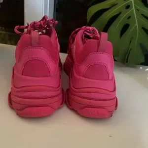 Balenciaga | Shoes | Mens Size 1 Balenciaga Hot Pink Tennis  display picture 2